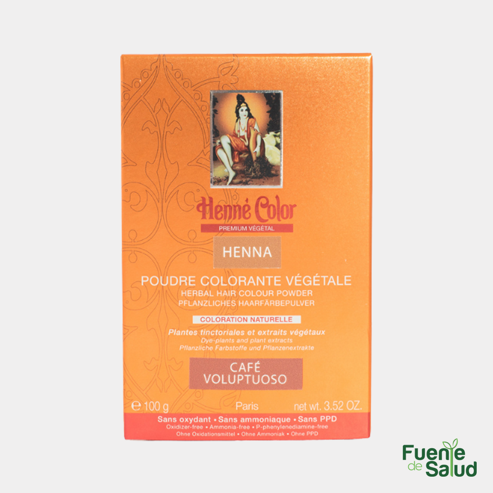 Henné Color Premium Auburn Passion - Colorant Capillaire Naturel - Poudre - Teinte Auburn Cuivré - Neuf